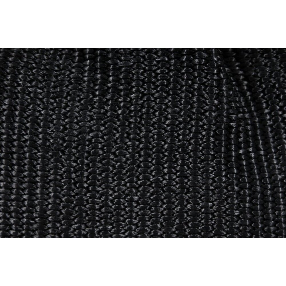 Prada Womens Paglia Vitello Daino Frame Satchel Shoulder Bag Black Woven Raffia - Picture 5 of 16